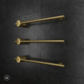 Электрический полотенцесушитель Broner Bruno NF.BR.007.060.0000.MG 60 см без кнопки золото матовое